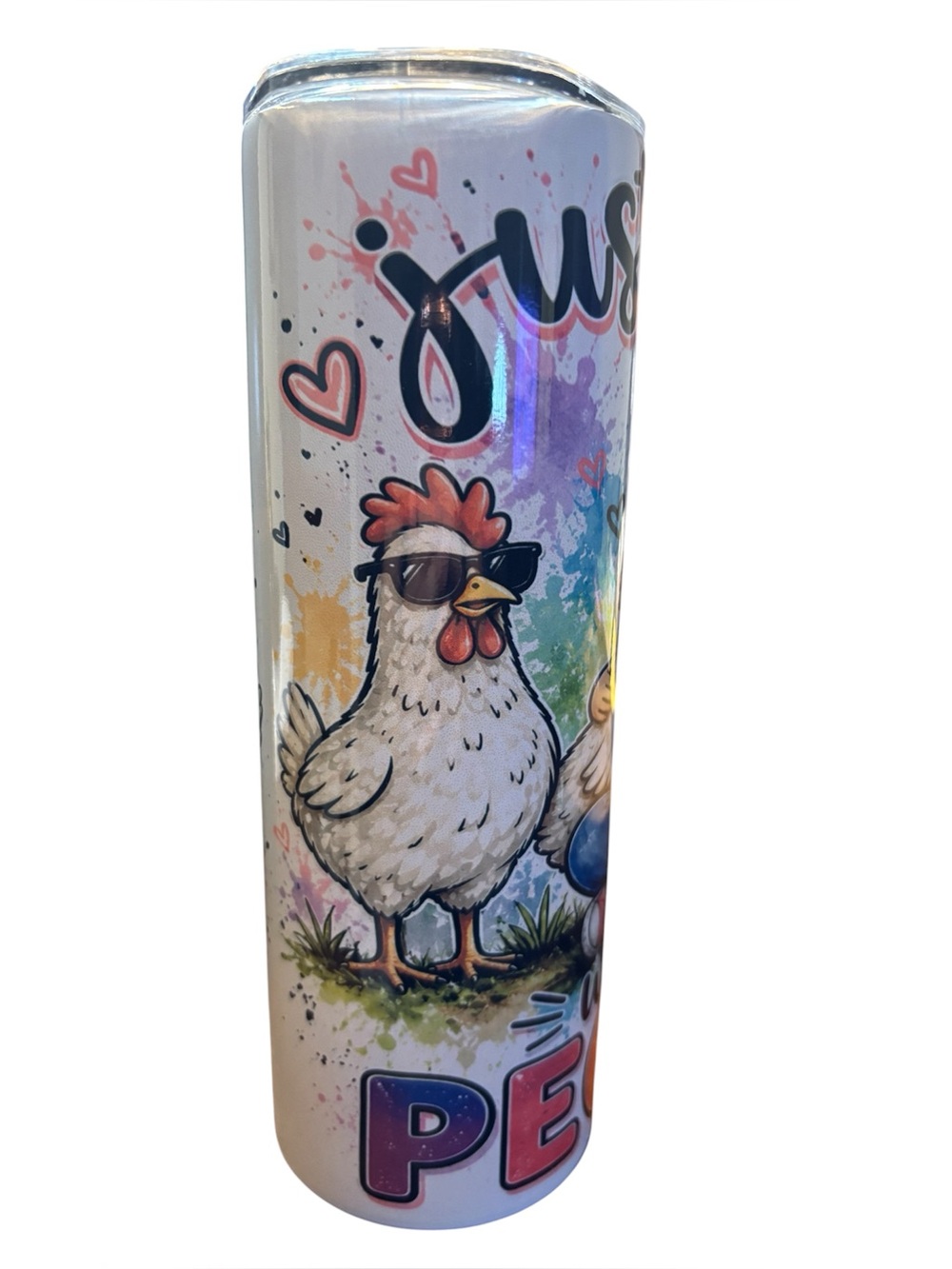 BUY NOW Just A Girl Tumbler - 20oz Stainless Steel